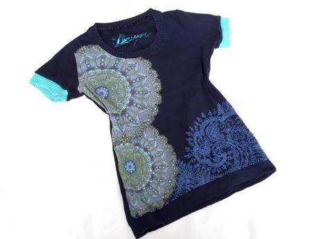 S-m tmavomodré, desigual,s