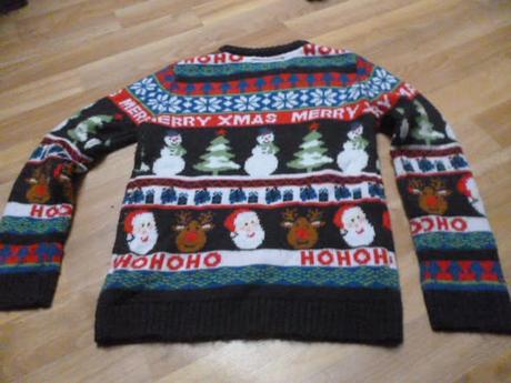 Vánoční svetr 9-10, 140