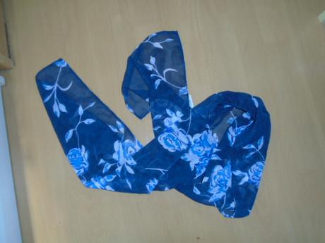 Šaty letní květy vel 36/38, 36 / 38