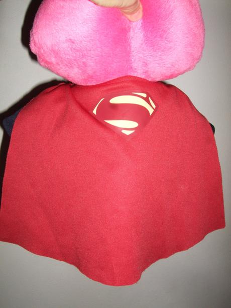 Kostým superman pre bábiku alebo plyšovú hračku,