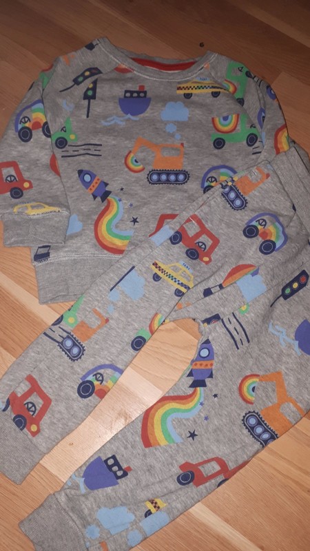 Komplet tepláky s auty + mikina 92 next, next,92