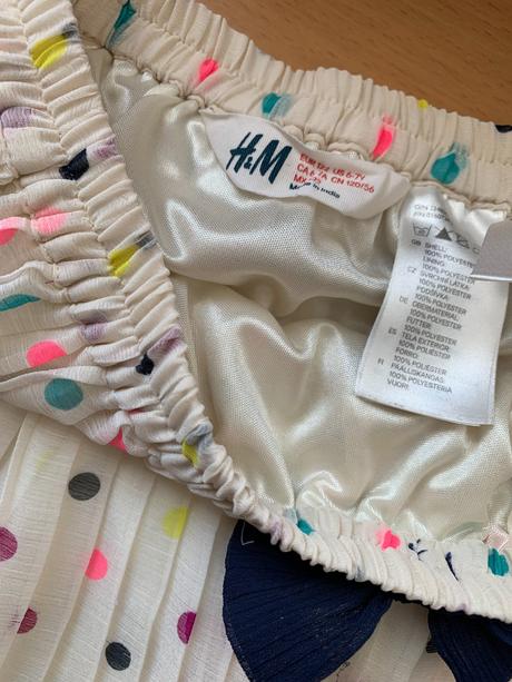 Puntíkatá sukně & sukýnka h&m vel. 122, h&m,122