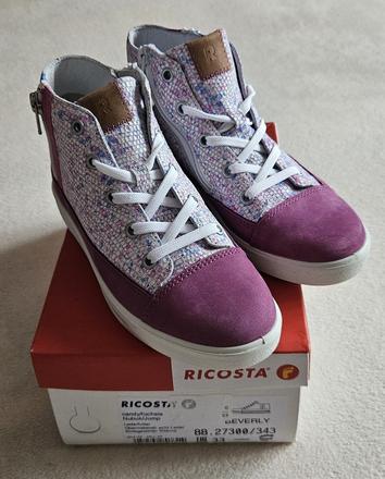 Nové dívčí kotníčkové boty, vel.33, zn.ricosta, ricosta,33