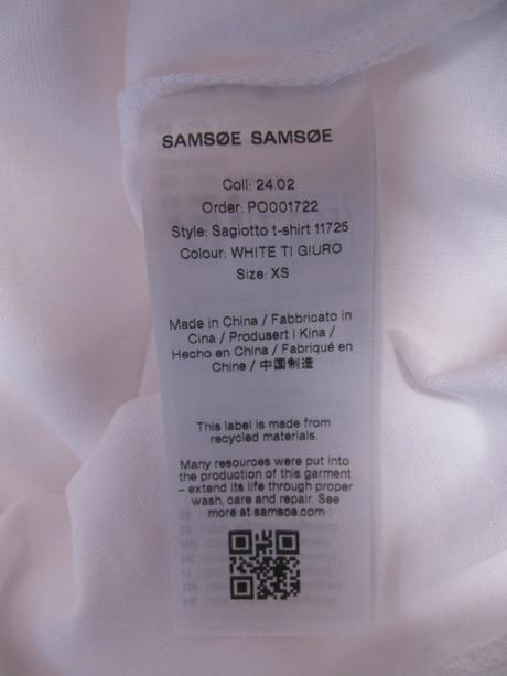 Luxusní bavlněné bílé tričko s potiskem, unisex, xs