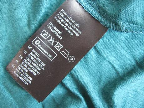 Tyrkysové letní mini šaty h&m, h&m,xs