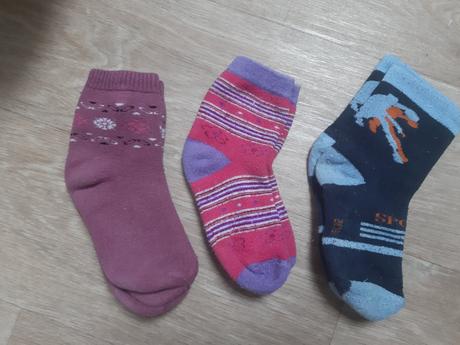 Teplé froté ponožky vel. 30 - 33, 30