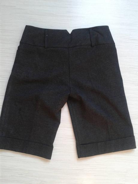 Teplé společenské kalhoty - kraťasy, orsay,34