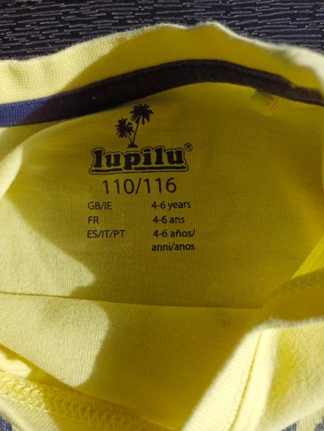 Chlapecké triko, tričko 110/116, lupilu,110