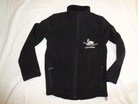 Černá softshellová bunda 146/152, 146