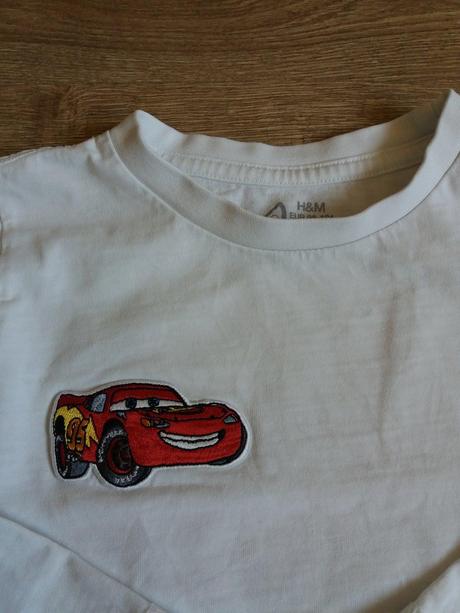 2x značkové tričko s motivem "cars" vel. 98/104, palomino,98