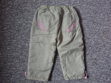Kalhoty šusťákové, vel. 92, 92