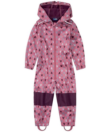 Softshellová kombinéza s fleecem srdíčkový overal, lupilu,98 / 104
