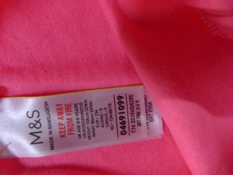 Šortky vel. 134, marks & spencer,134