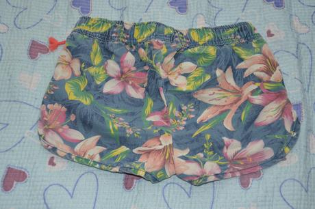 Bavlněné kraťasy s potiskem, 134