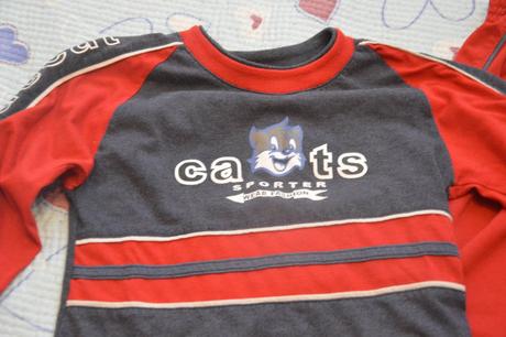 110 oblečení do školky triko a tepláčky, 110