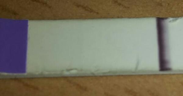 Čárka na testu zmizela