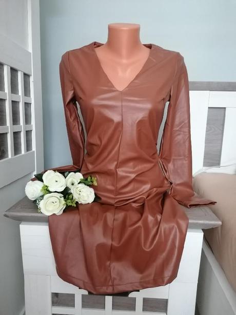 Koženkové šaty, gate,s