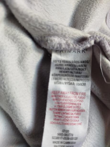Pyžamový vršek zn. primark vel.152, primark,152