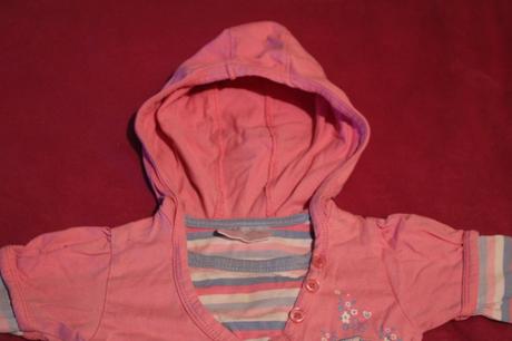 Dívčí halenka květy a proužky, okay,80