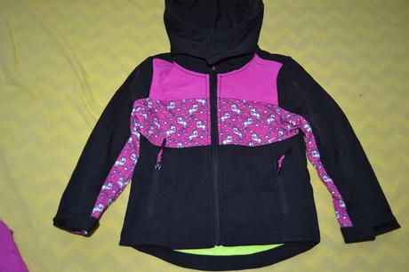 Podzimní softshellová bunda s fleece,4-6let, 116 / 122