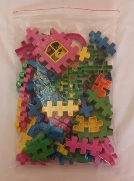 Plastová stavebnice vafle, 