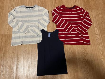 Chlapecká trika+tílko-vel. ca 6 let, f&f,116