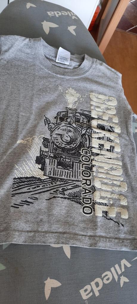 Chlapecké tričko s dlouhým rukávem značky anvil, 104