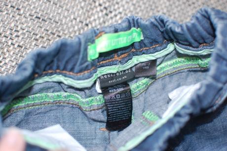 Slabší džínečky next, velikost 92, next,92