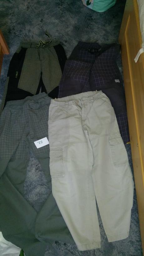 Kalhoty neverest a pláťáky, 140