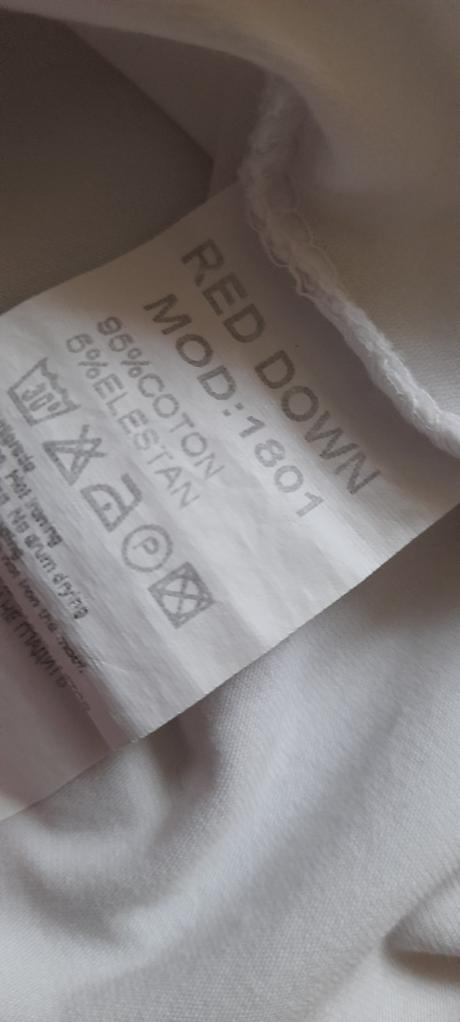 Red down juniorské stylové tričko, s