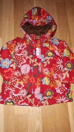 Jarní, podzimní bunda s květy vel. 86, 86