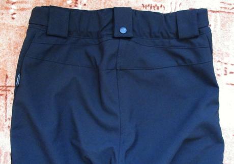 Dámské černé zimní softshellové kalhoty envy l 40, envy,l