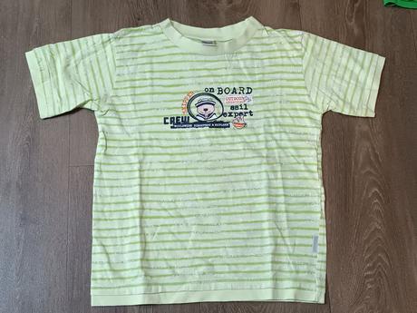 Chlapecký letní set, vel.122, trička+kraťasy, 122–134