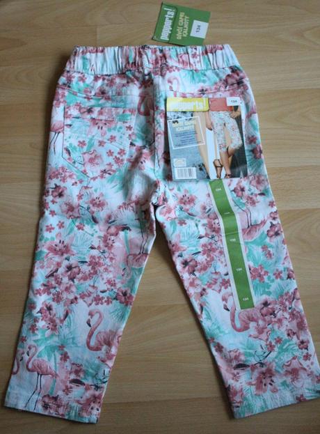 Nové dívčí capri kalhoty 134, 134