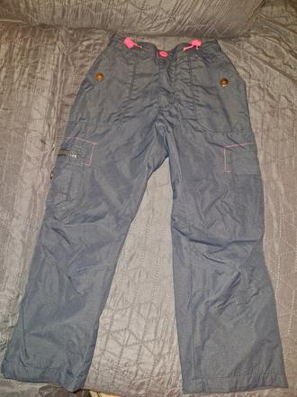 Modré zateplené kalhoty zn. success vel. 110, success,110