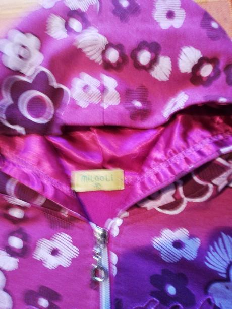 Mikina dívčí kytičková., 122