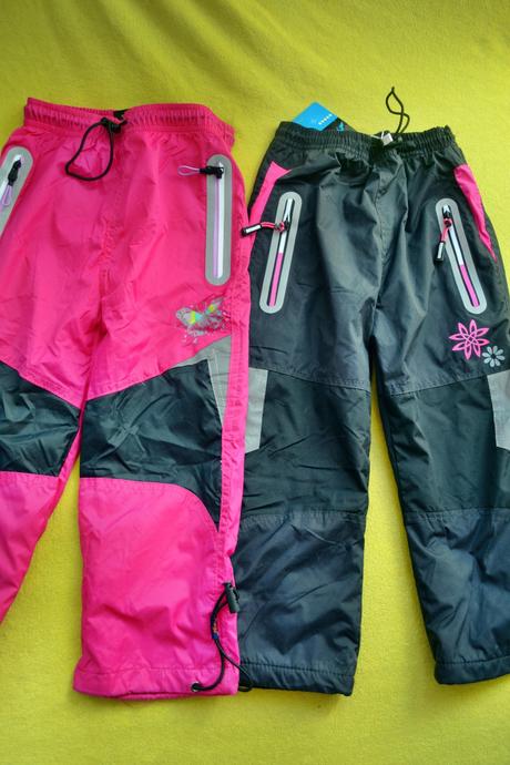 2x zimní a podzimní kalhoty kugo,98, kugo,98