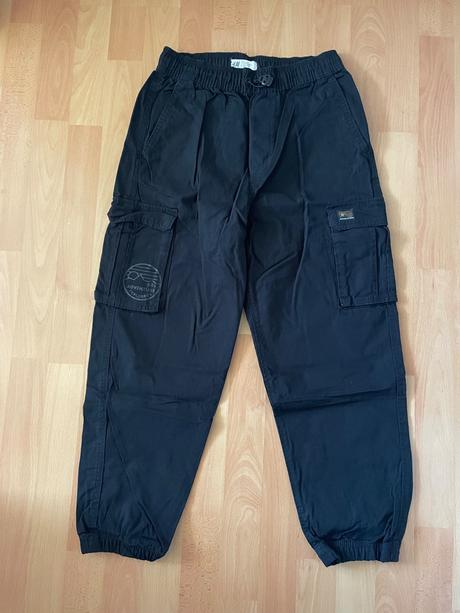 Chlapecké plátěné kalhoty, h&m,152