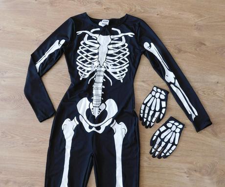 Dámský kostým kostlivec vel.s,