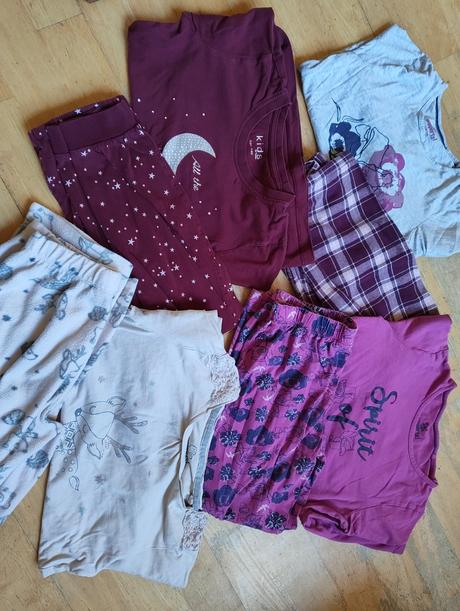 Pyžama dívčí vel 134, setino,134