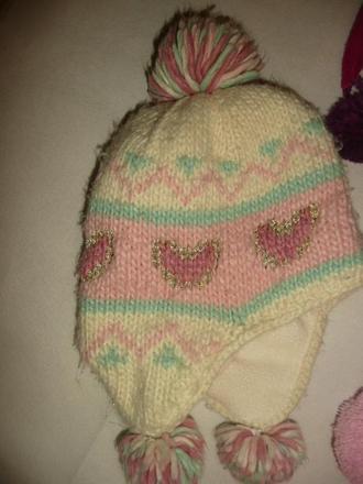 Čepice šála   1-3 roky 2ks, wolf,98