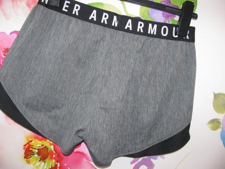 Dámské letní šedé elastické šortky under armour, under armour,m