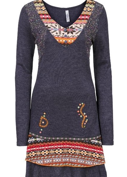 Super úpletové šaty rainbow vel 48/50, 48