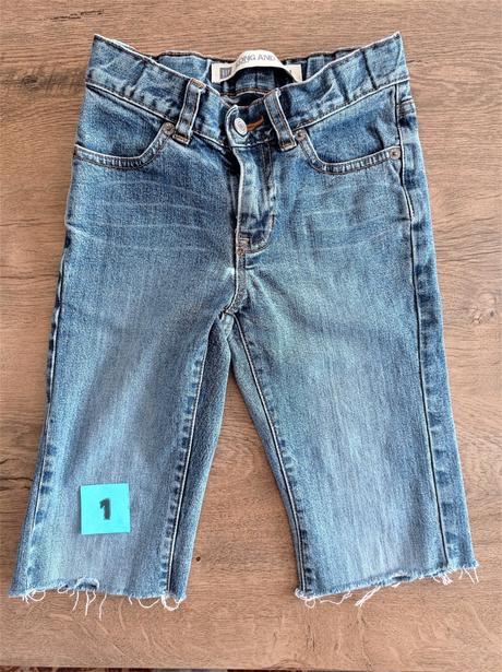 Kraťasy riflové 122-128, tcm,122