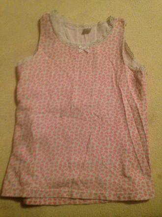 Dívčí tílko srdce - srdíčka, 98