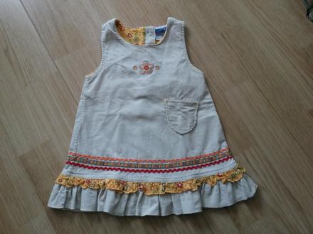 Manšestrové šaty, topolino,86