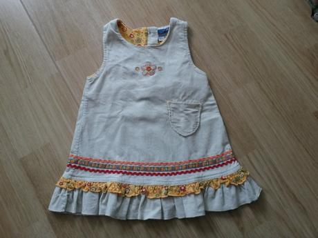 Manšestrové šaty, topolino,86