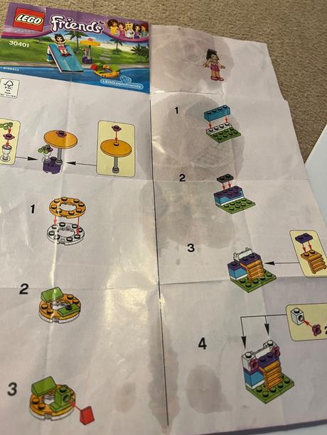 Lego friends 30401 ema se skluzavkou, 