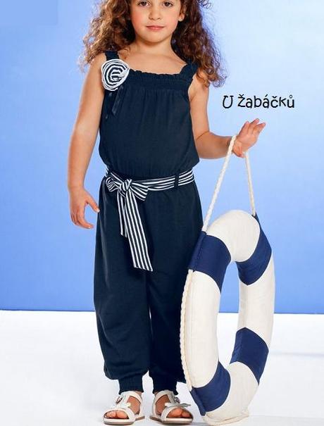 Letní námořnický overal vel. 128, bonprix,128