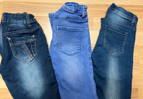 Dívčí rifle/džíny/džegíny vel.146, next,146